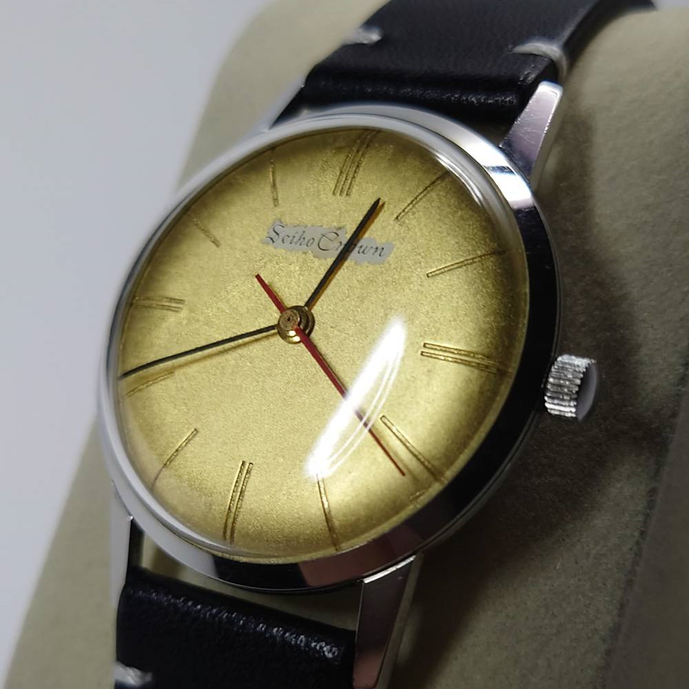 Seiko 24k best sale gold watch