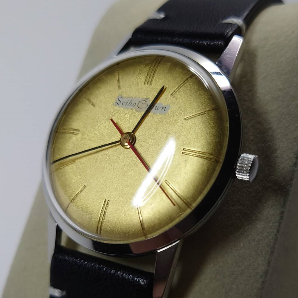 Seiko 24k gold clearance watch