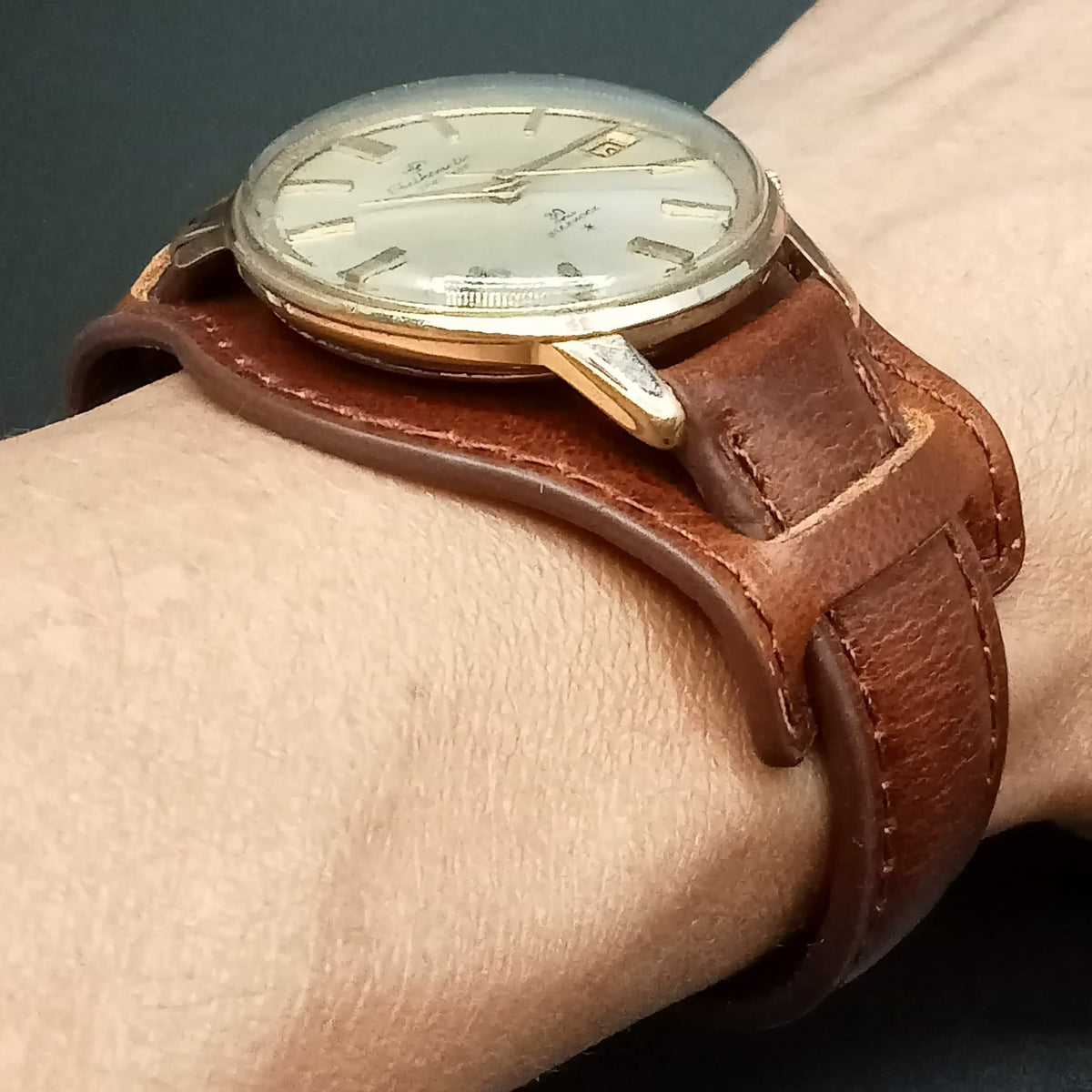 Circa 1964 Seiko Cal 840 Seikomatic Slimdate 840 SUWA Gold-filled 