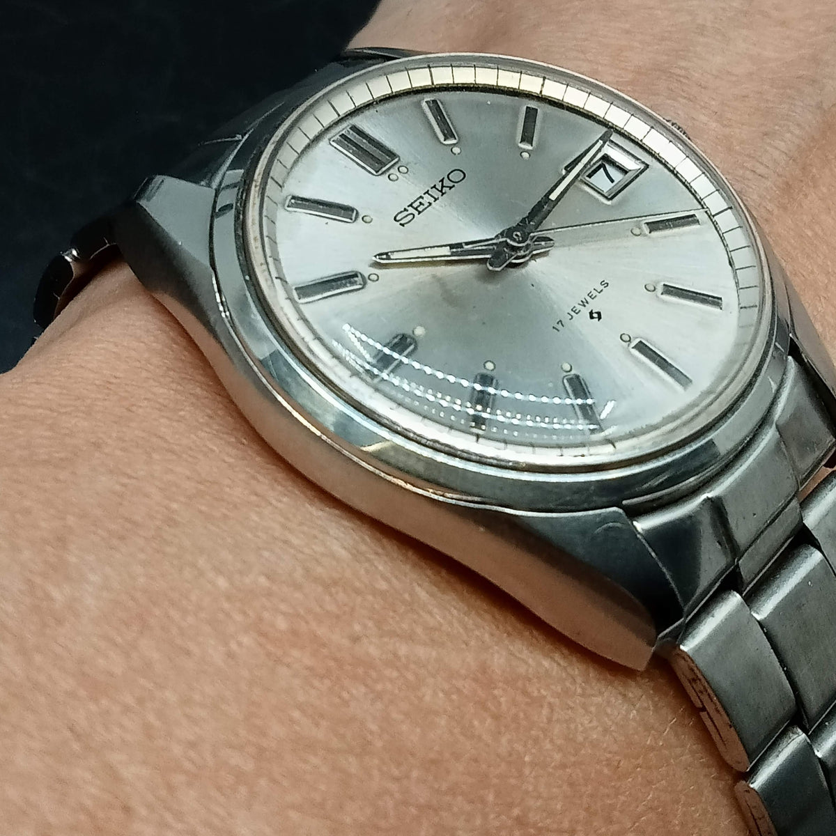 Birthday Watch March 1972! Seiko 6602-7040 SUWA JDM 17J Mechanical Watch  (OH)