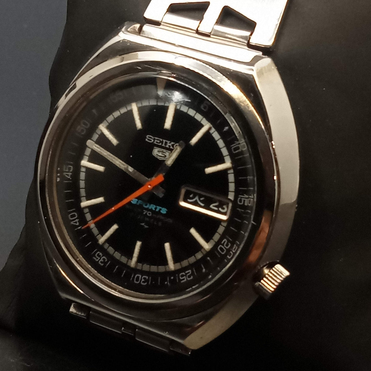 Birthday Watch May 1970! Seiko 5 Sports 7019-6010 DAINI 21J Birthday Watch May 1970! Seiko 5 Sports 7019-6010 DAINI 21J