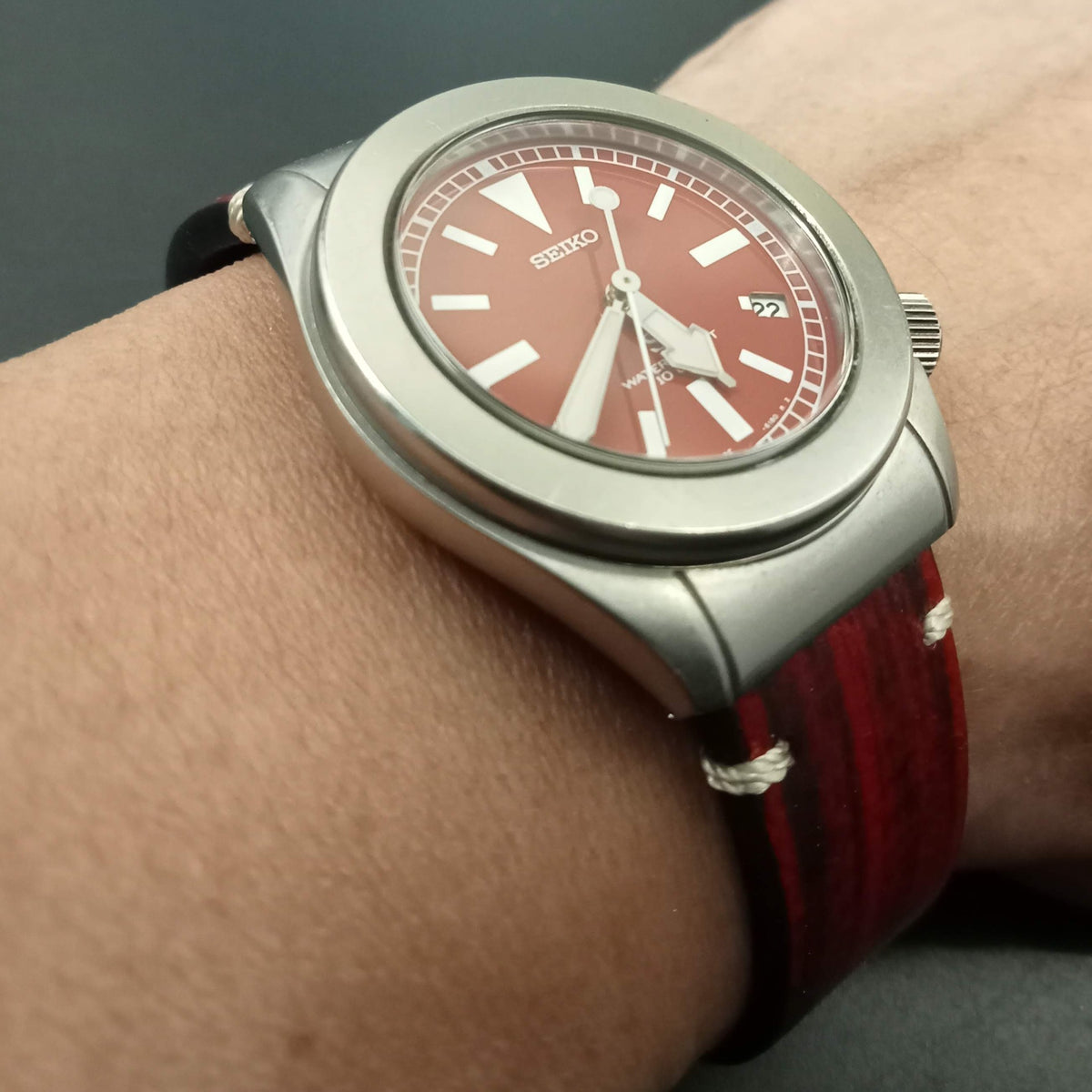 SEIKO WATER RESIST 10 BAR 7N35-6150 セイコー 腕時計 ジャンク SOLD 1996 Seiko SUS 7N35-6150 - Birth Year Watches