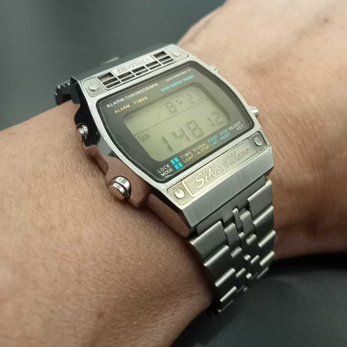Birthday Watch November 1979! Seiko Silverwave A259-5090 Chronograph Quartz  Watch