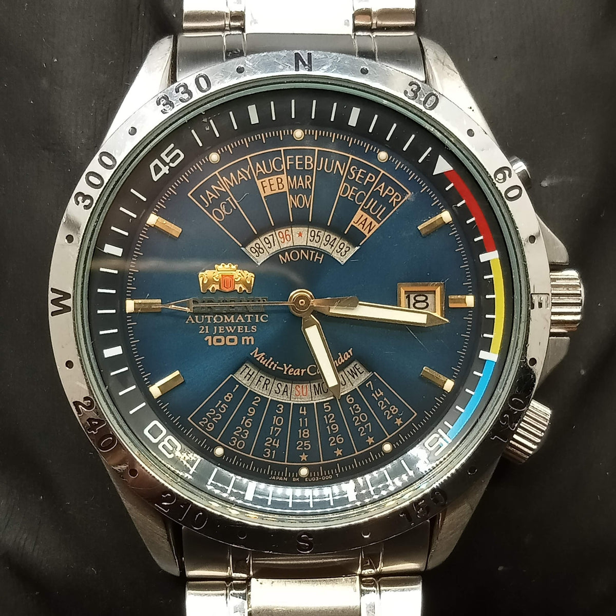 ORIENT 自動巻き ウォッチ マルチイヤーカレンダー EU03-C1 CA ORIENT 自動巻き ウォッチ マルチイヤーカレンダー EU03-C1 CA