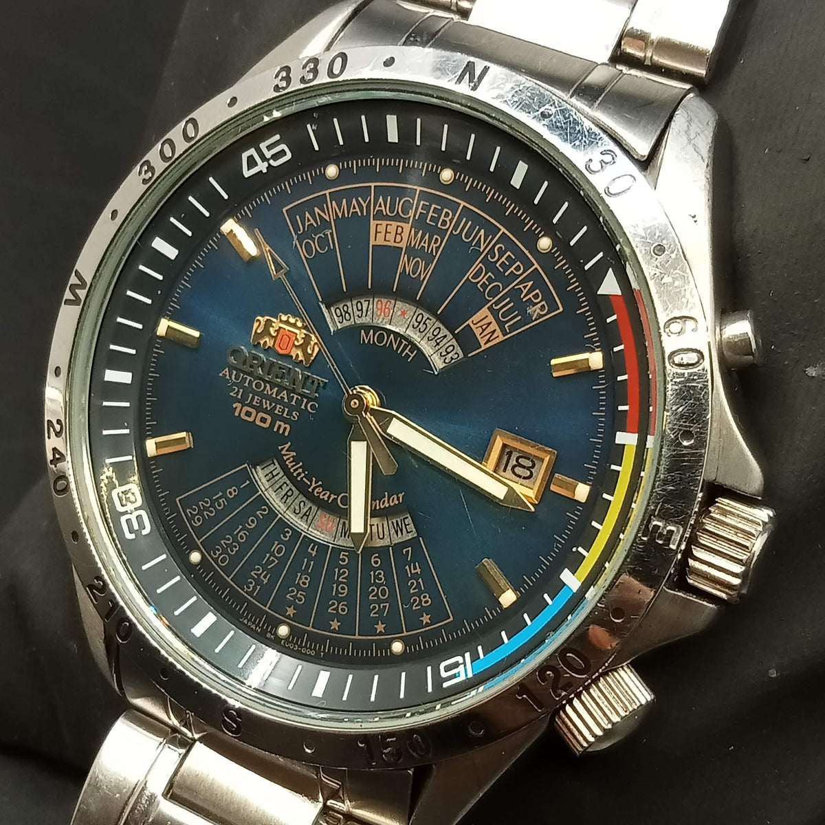 ORIENT 自動巻き ウォッチ マルチイヤーカレンダー EU03-C1 CA ORIENT 自動巻き ウォッチ マルチイヤーカレンダー EU03-C1 CA