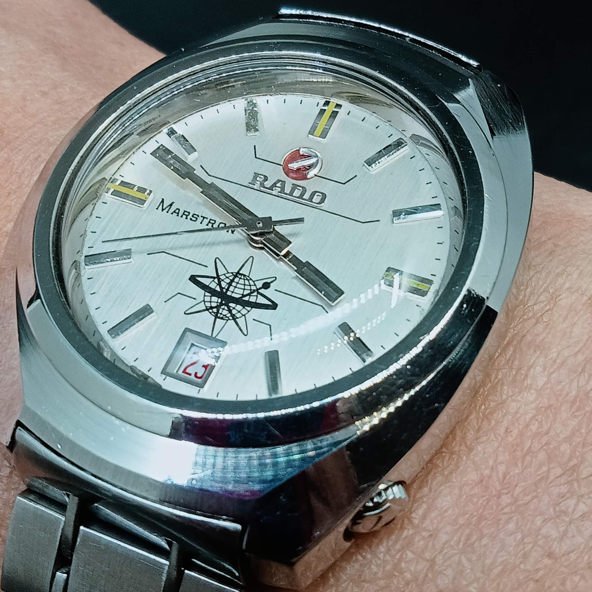 Highly Collectible Circa 1970! Rado ESA9154 Marstron Electronic 