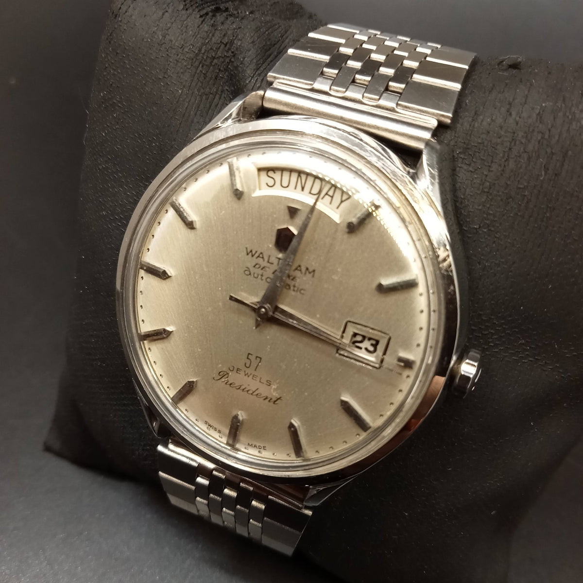 ☆WALTHAM ウォルサム DE LUXE デラックス AUTOMATIC 57 JEWELS