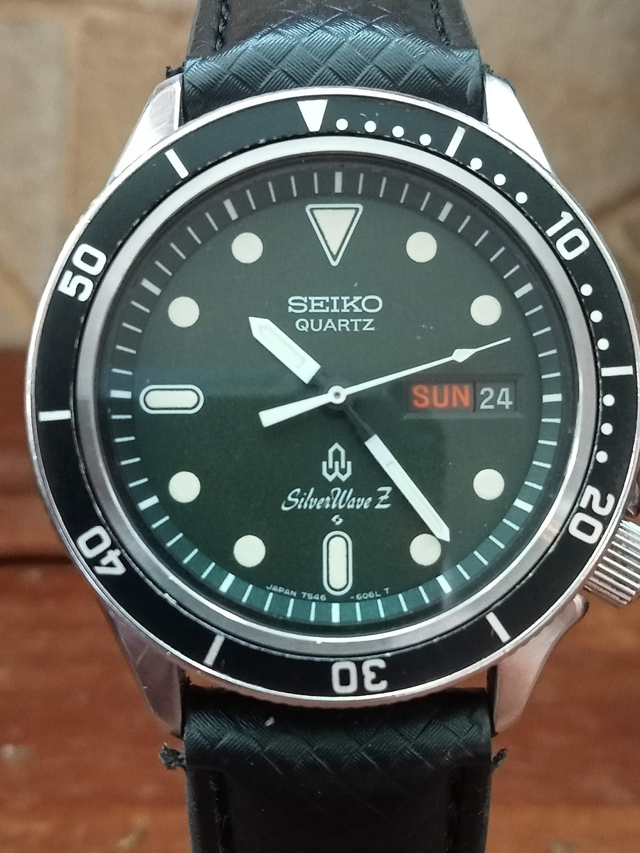 Collectible! Birthday Watch May 1978! Seiko 7546-6060 Silverwave Z