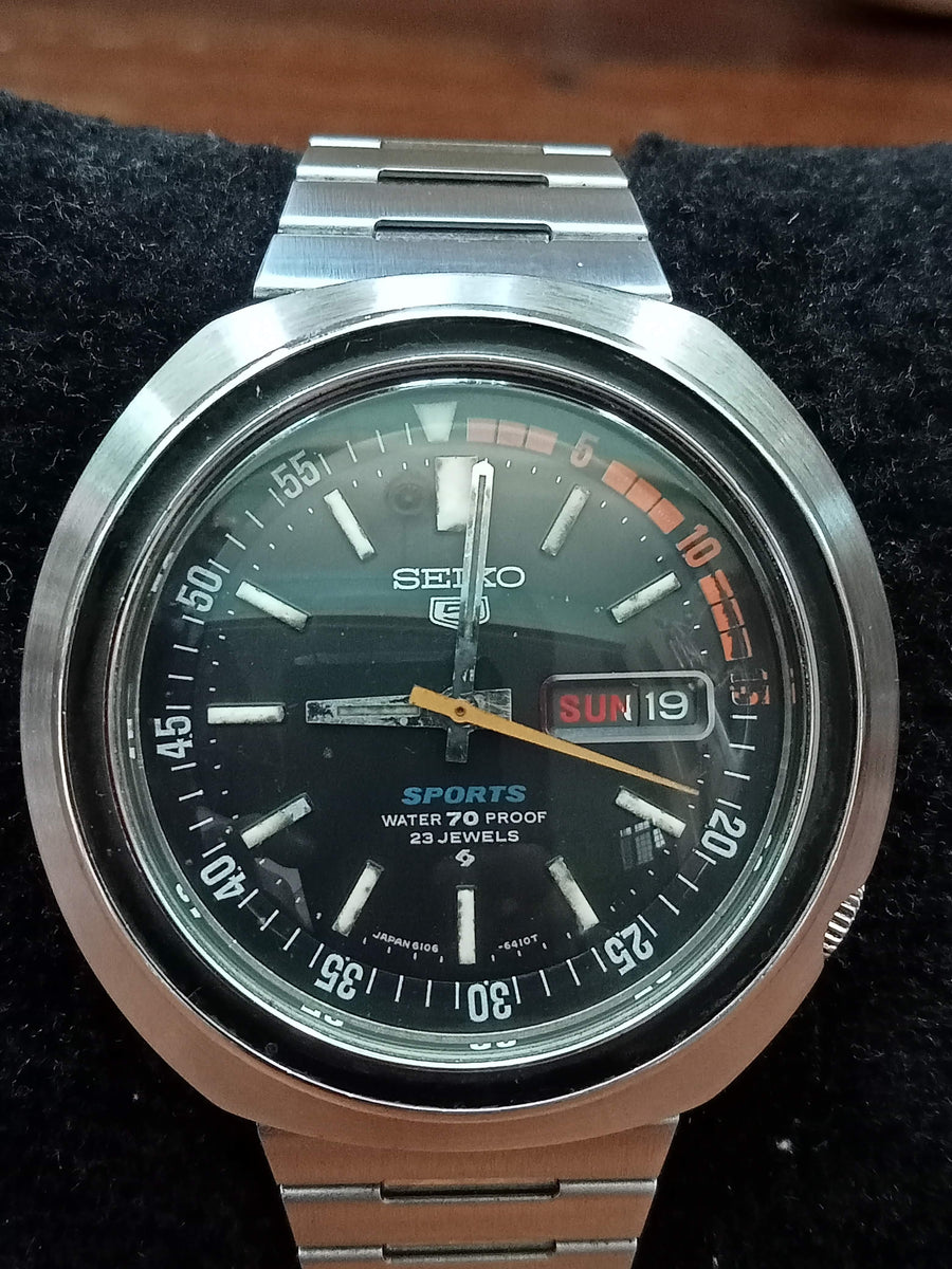 Birthday Watch December 1969! Seiko 5 Sports 6106-6410 