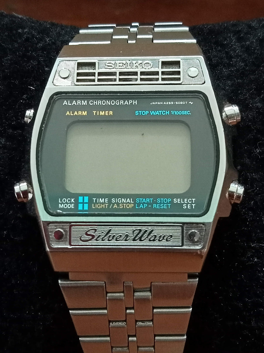 【70'sVintage】SEIKO SilverWave A259-5090 Vintage Seiko Silverwave A259-5090 Digital Alarm Chronograph