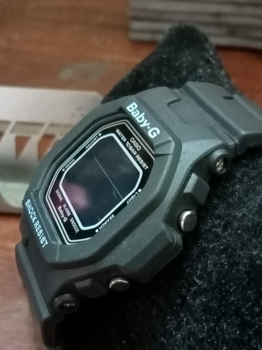 Brand New 2023 Baby G Casio G-Shock BG-5600BK-1JF JDM Quartz Wrist