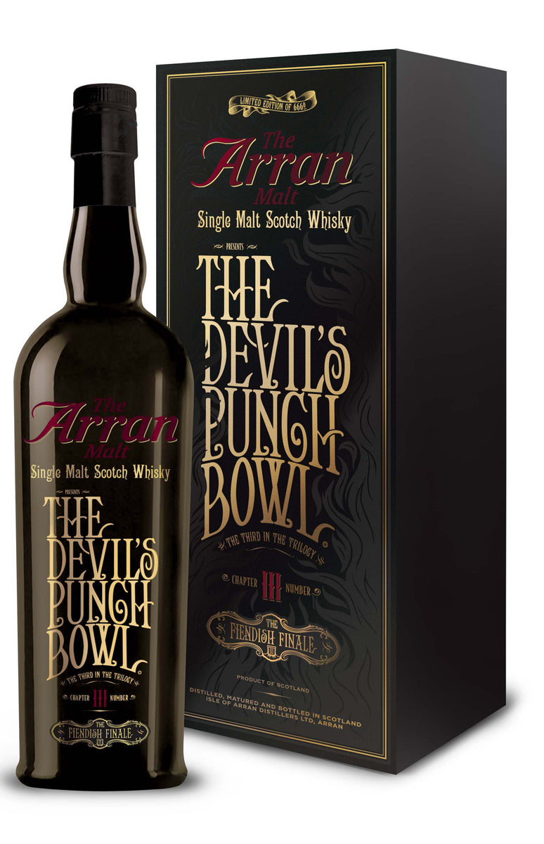 アランモルトThe Devil's Punch Bowl Chapter III Single Malt Arran Whiskey The Devil's Punchbowl 3 – “Angels and