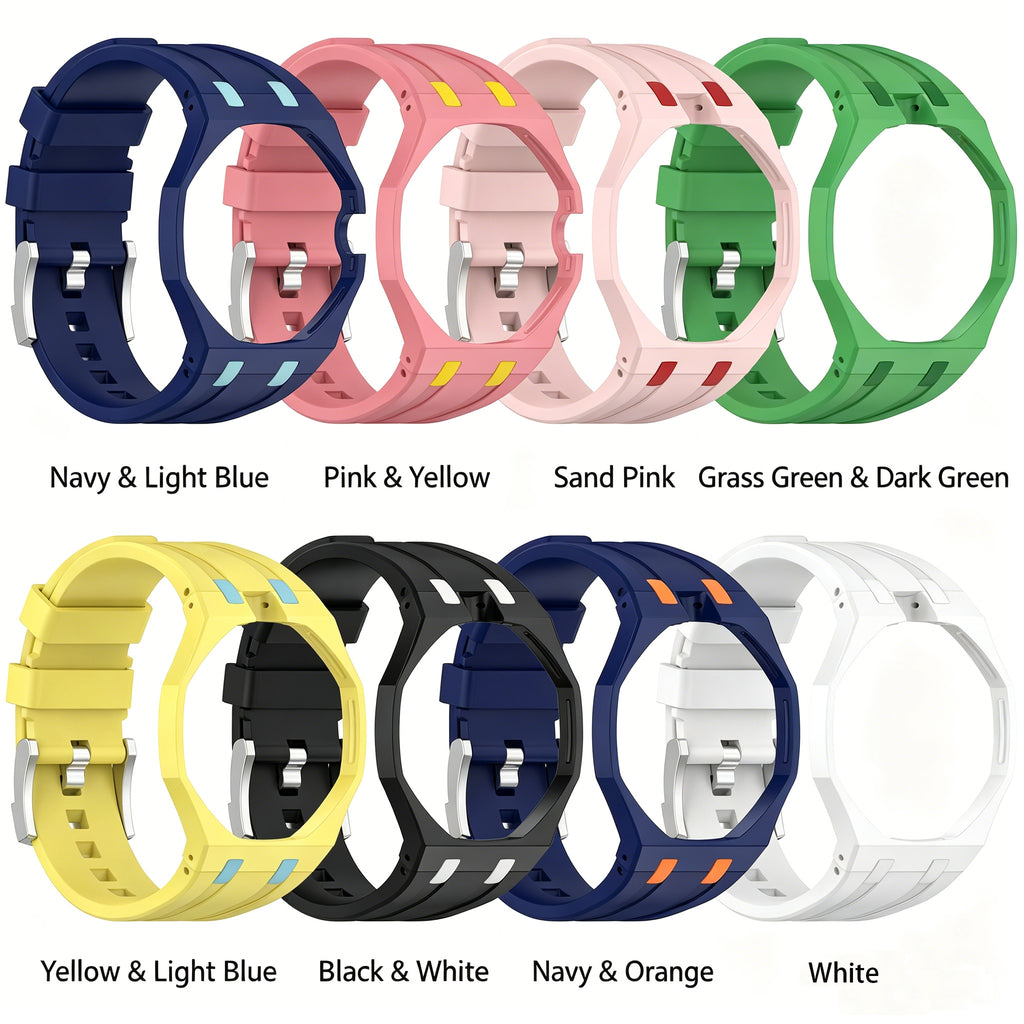 Swatch Audemars Piguet Plastic Watch Case and Silicon Strap Multi-Colours