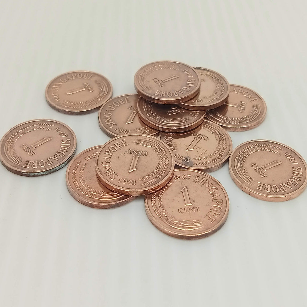 Singapore 1st Series 1967 1 Cent Coin in Excellent Condition Collectib –  Altimate Group
