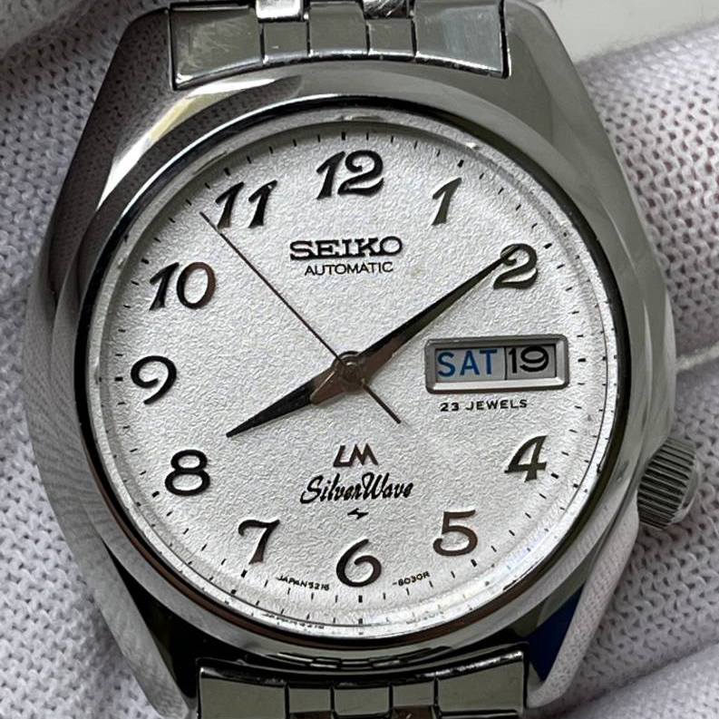 RESTORED! Collectible! Birthday Watch February 1977! Seiko 5216-8030 Lord Matic Silverwave JDM Hi-Beat Week-Dater DAINI 23J Automatic Watch (OH)