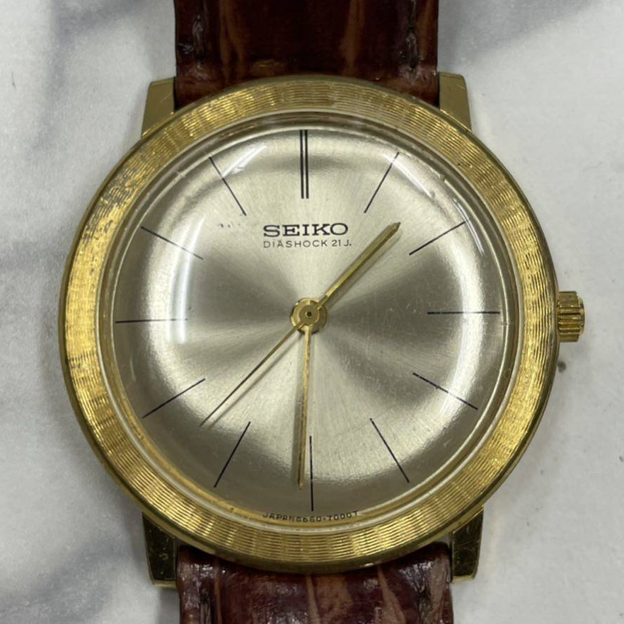 AUCTION: Limited Edition! Collectible! Birthday Watch 1966! Seiko 6660-7010 21J Mechanical Watch (OH)