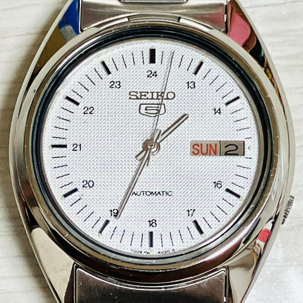 NOS! Birthday Watch August 1981! Seiko 7009-3040 DAINI 17J with Box and Documentation Automatic Watch (OH)