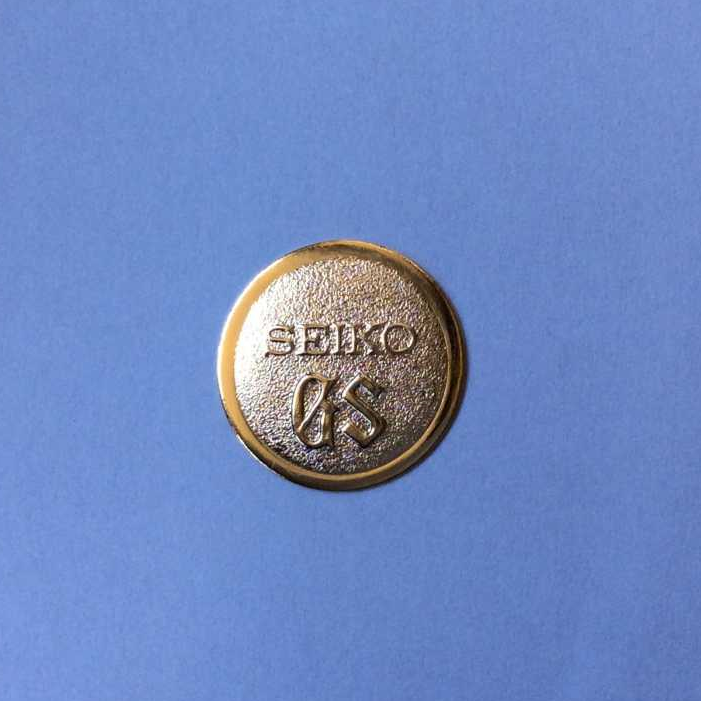Grand Seiko Gold Medallion 15mm Diameter After-Market Suitable for GS44XX, 57XX, 61XX, 62XX