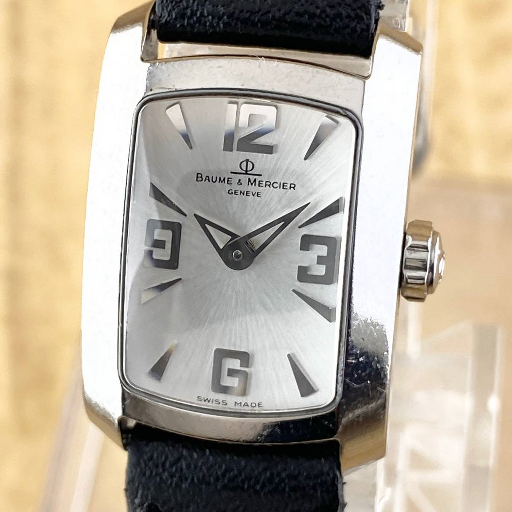 Restored! Circa 1994 Baume & Mercier Lady Hampton Model 65340, Quartz Watch (OH)