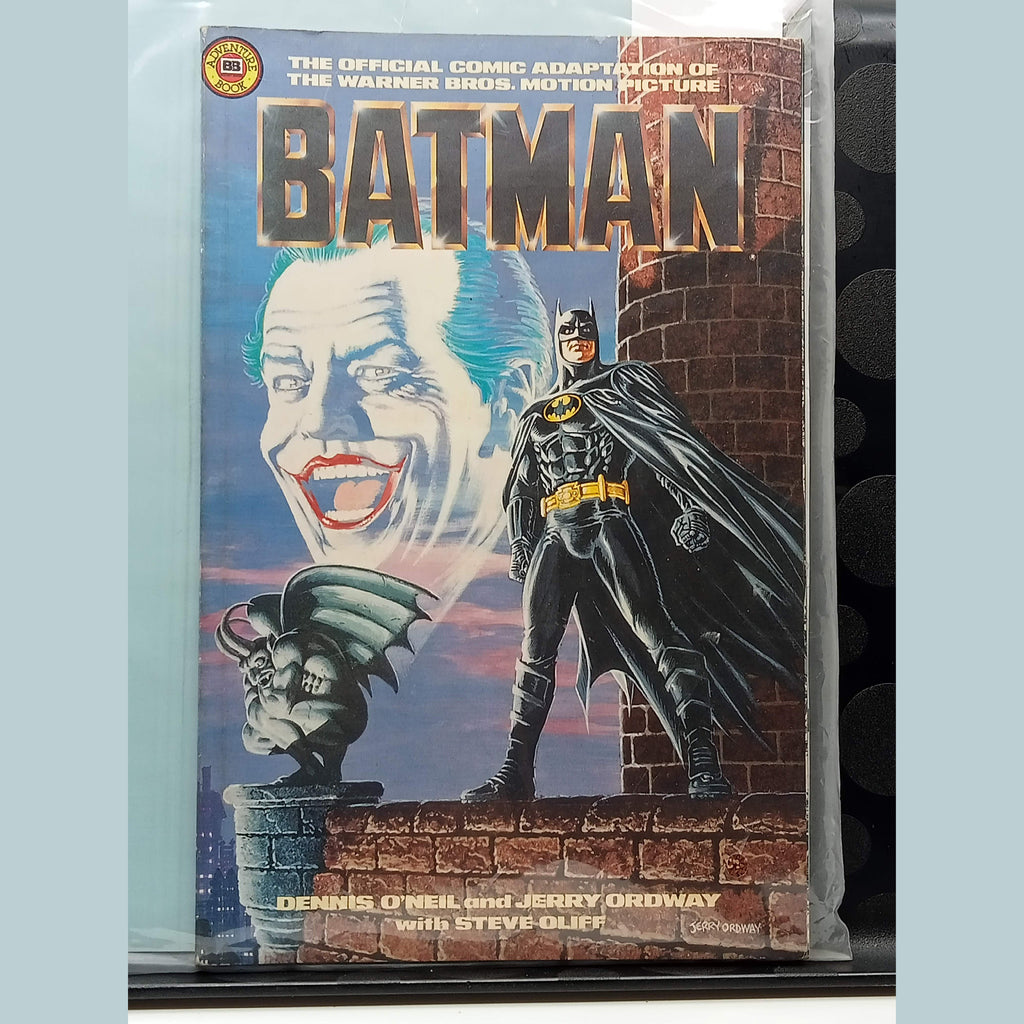 Batman 1990 Movie Motion Picture Adaptation Books + Comics Adventure Book