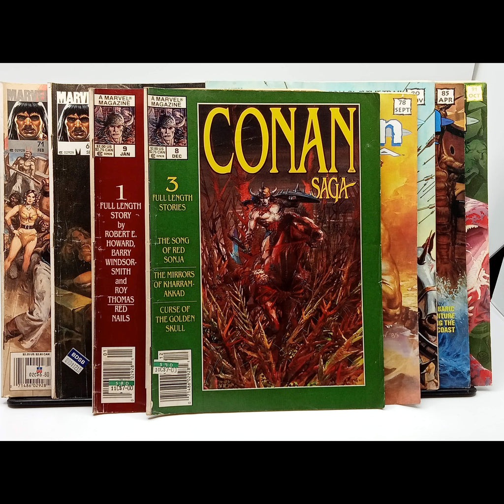Books + Comics Marvel Conan Saga Volume 1, Edition 8, 9, 66, 71, 78, 80, 85, 91