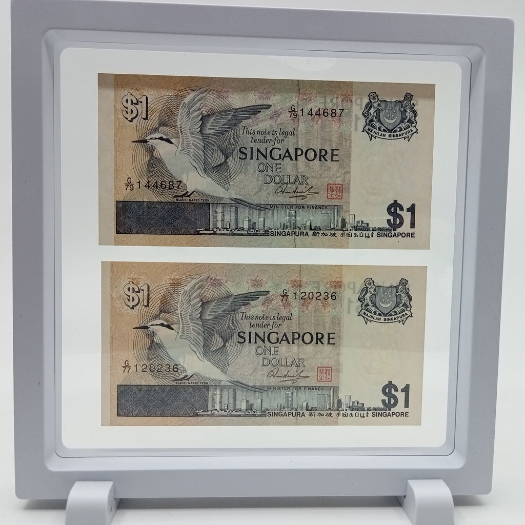 Singapore S$ 1.00 Bird Dollar Currency Collectible Vintage Currency
