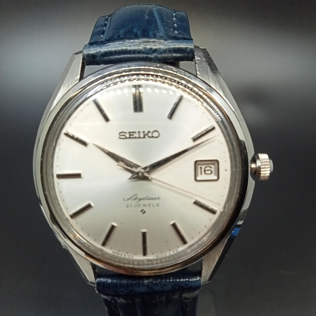 セイコー スカイライナー 手巻き 21石 6100-8000 1969年