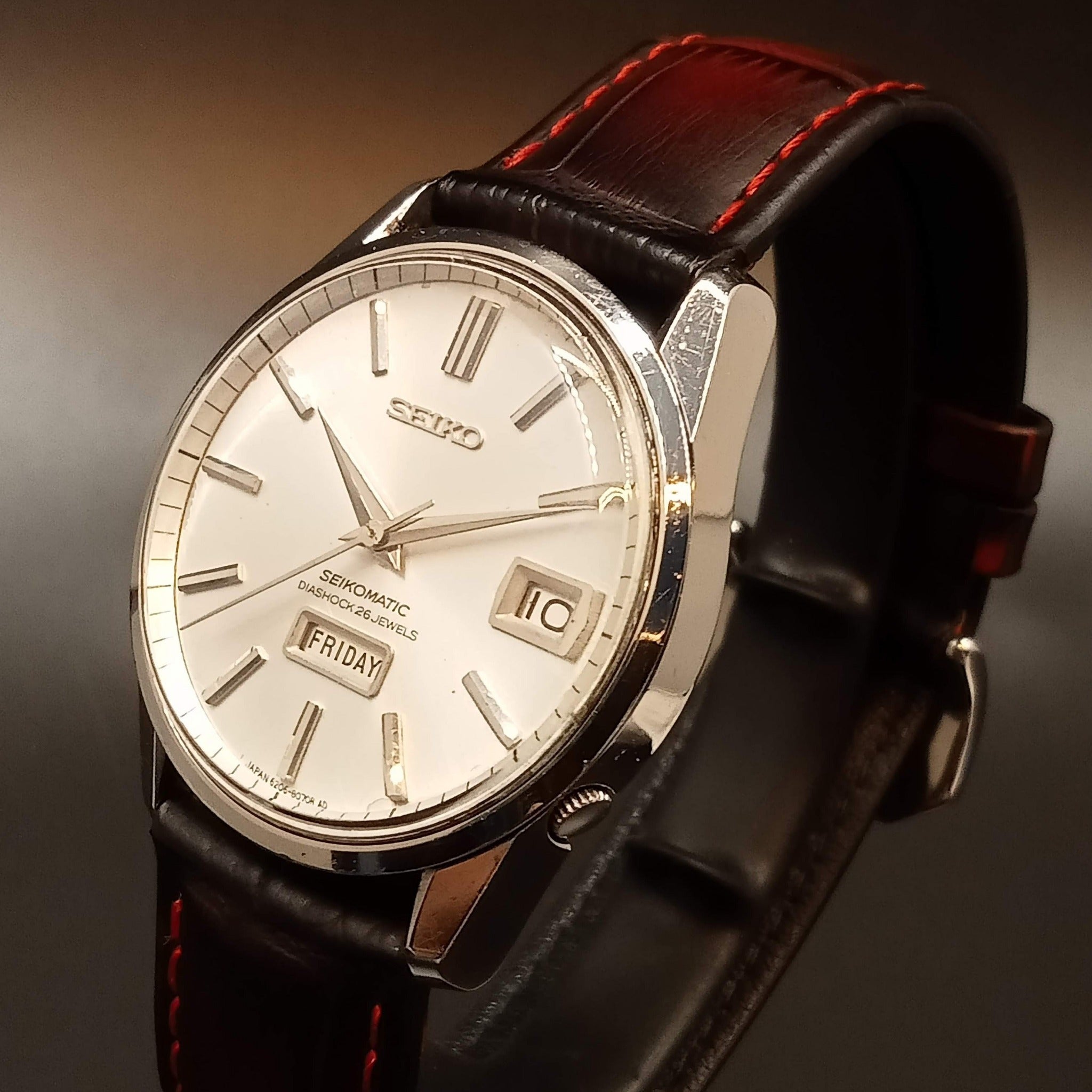 Birthday Watch! November 1965 Seiko 6206-8040 Seikomatic SUWA 26J Automatic  Wrist Watch