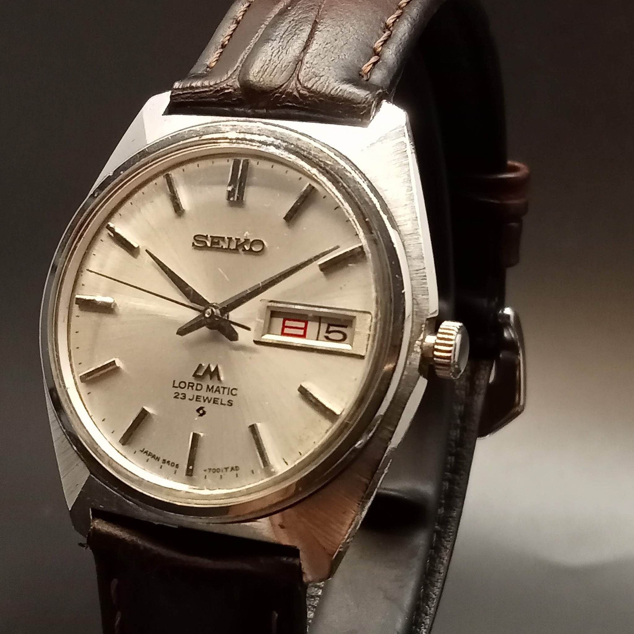 Birthday Watch December 1976! Seiko 5606-7000 Lord Matic
