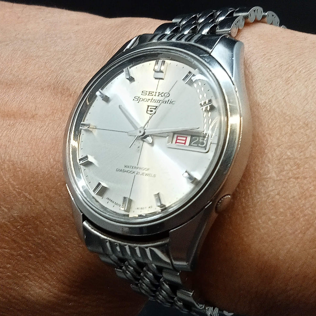 AUCTION: Birthday Watch May 1966! Seiko 5 6619-8110 Sportsmatic SUWA JDM 21J Automatic Wrist Watch
