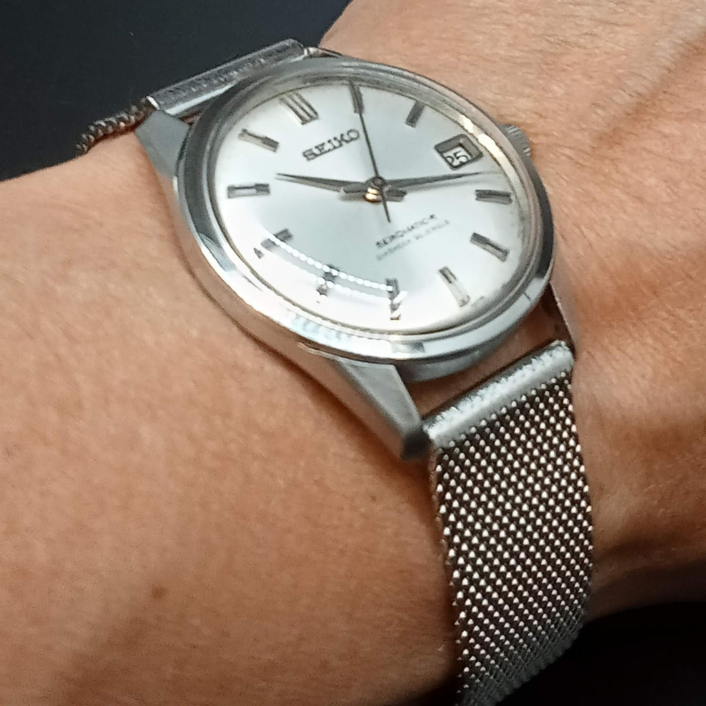 Birthday Watch August 1966! Seiko 8305-8030 Seikomatic-R SUWA 30J Automatic Watch (OH)