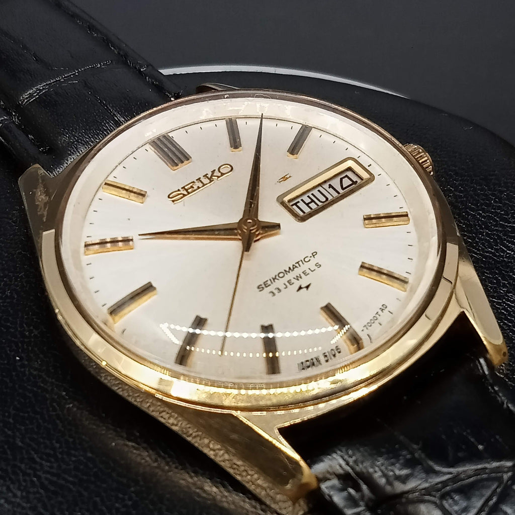 Birthday Watch September 1967! Seiko 5106-7000 Seikomatic-P DAINI JDM 33J Automatic Watch (OH)