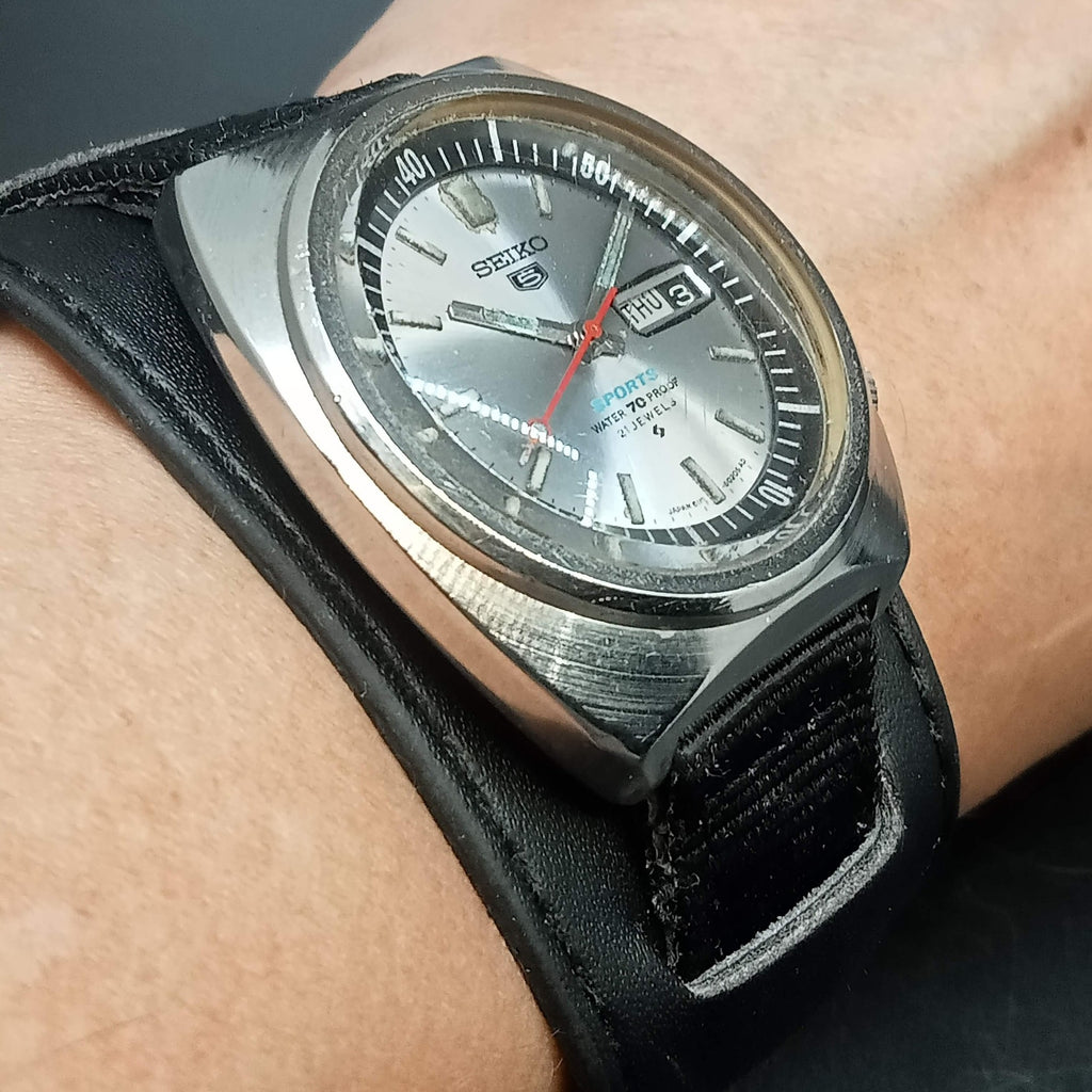 Birthday Watch May 1968! Seiko 5 6119-6020 Sports SUWA 21J Automatic Watch