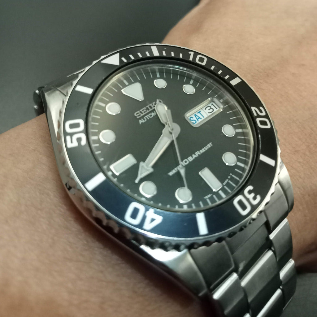 Birthday Watch May 2000! Discontinued in 2018! Seiko 7S26-0050 SKX023J "Submariner" Homage Diver Automatic Watch (OH)
