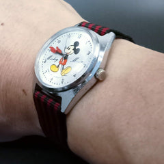 Collectible Circa 1970s! Seiko 5000-7000 Tomony Mickey Mouse, 7J