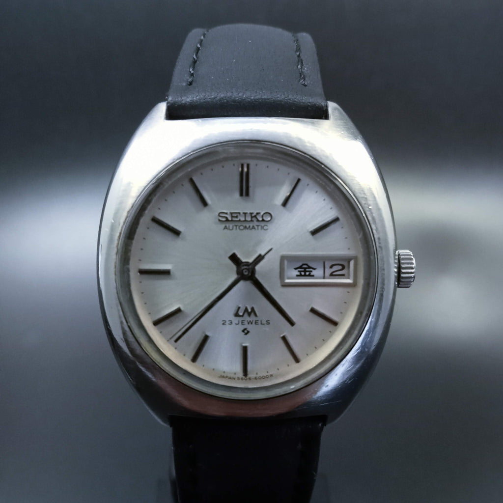 Birthday Watch January 1971! Seiko 5606-6000 Lord Matic Weekdater JDM SUWA 23J Automatic Watch (OH)