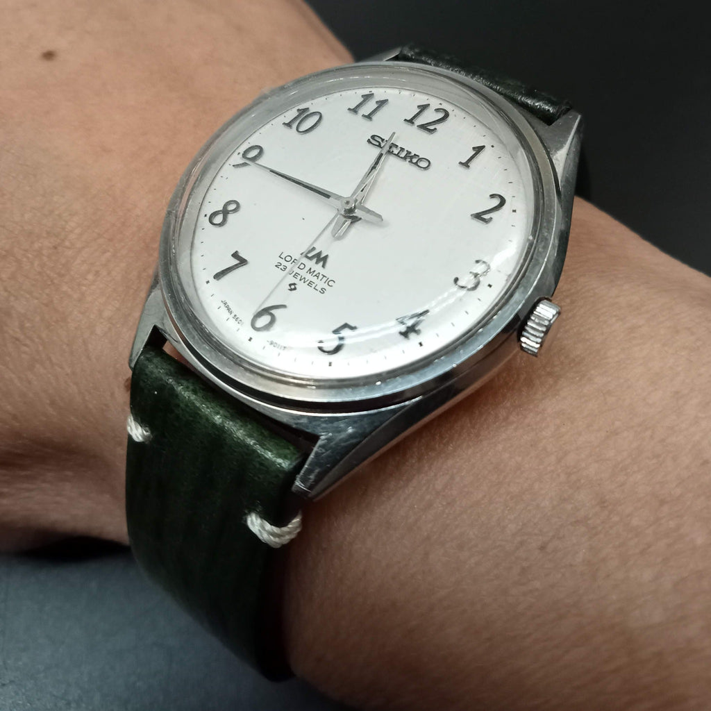 AUCTION: Birthday Watch September 1971! Seiko 5601-9000 Lord Matic SUWA 23J Automatic Watch (OH)