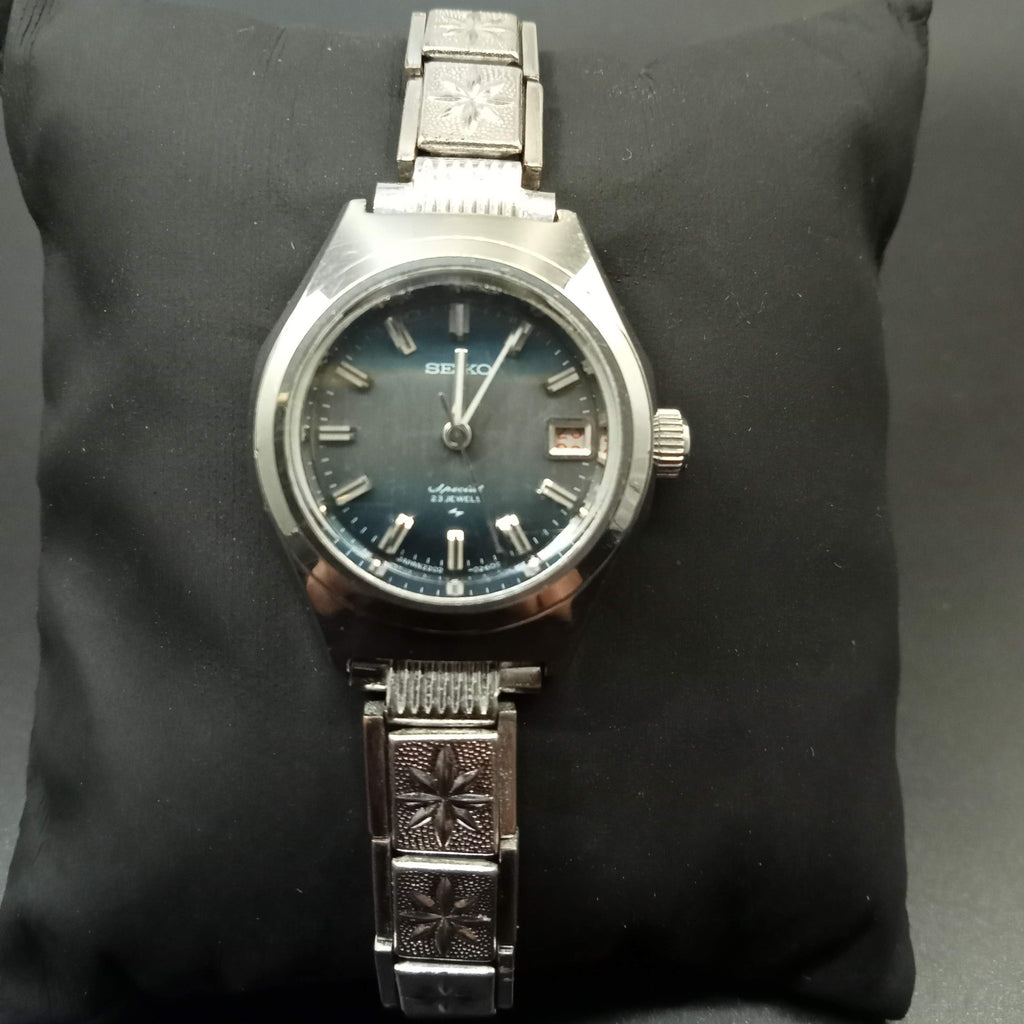 Collectible! Birthday Watch October 1973! Seiko Lady 2202-0130 Hi-Beat, 23J Mechanical Watch