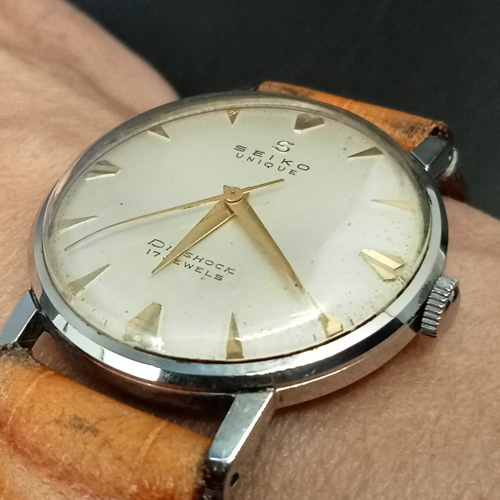AUCTION: Birthday Watch May 1968! Seiko Unique J13019A Seikosha 17 Jewel, 15K DAINI Gold-Filled Mechanical Watch (OH)