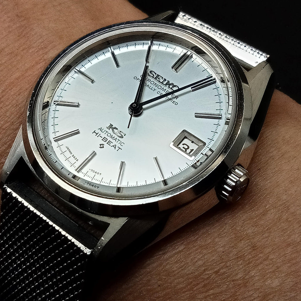 Birthday Watch November 1969! King Seiko 5625-7040 Chronometer 56KS HI-BEAT SUWA 25J Automatic Watch (OH)