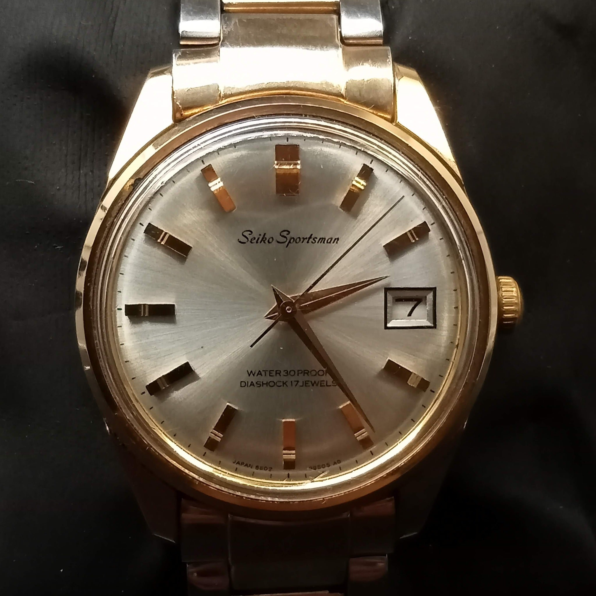 Birthday Watch January 1967! Seiko 6602-9981 Sportsman Calendar