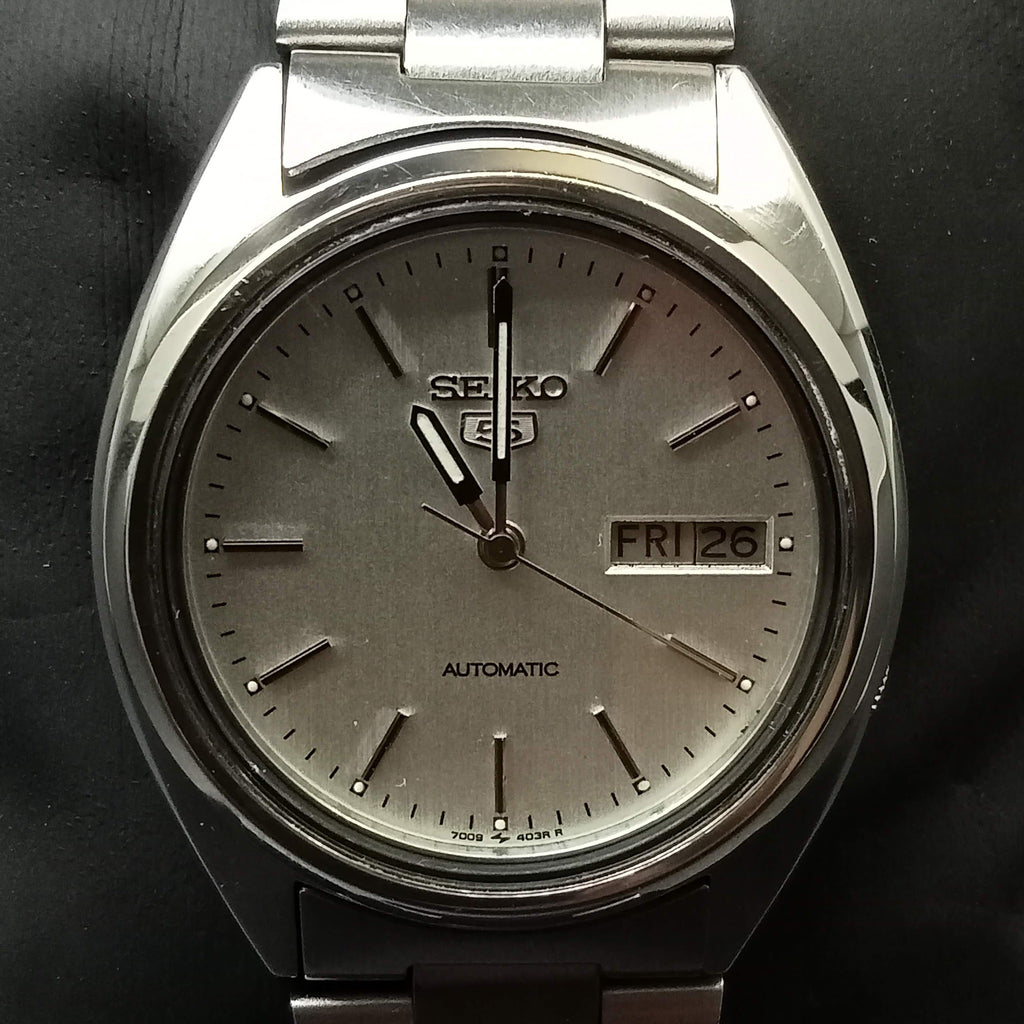 Birthday Watch! April 1981 Seiko 5 7009-3040 DAINI 17J Automatic Watch (OH)