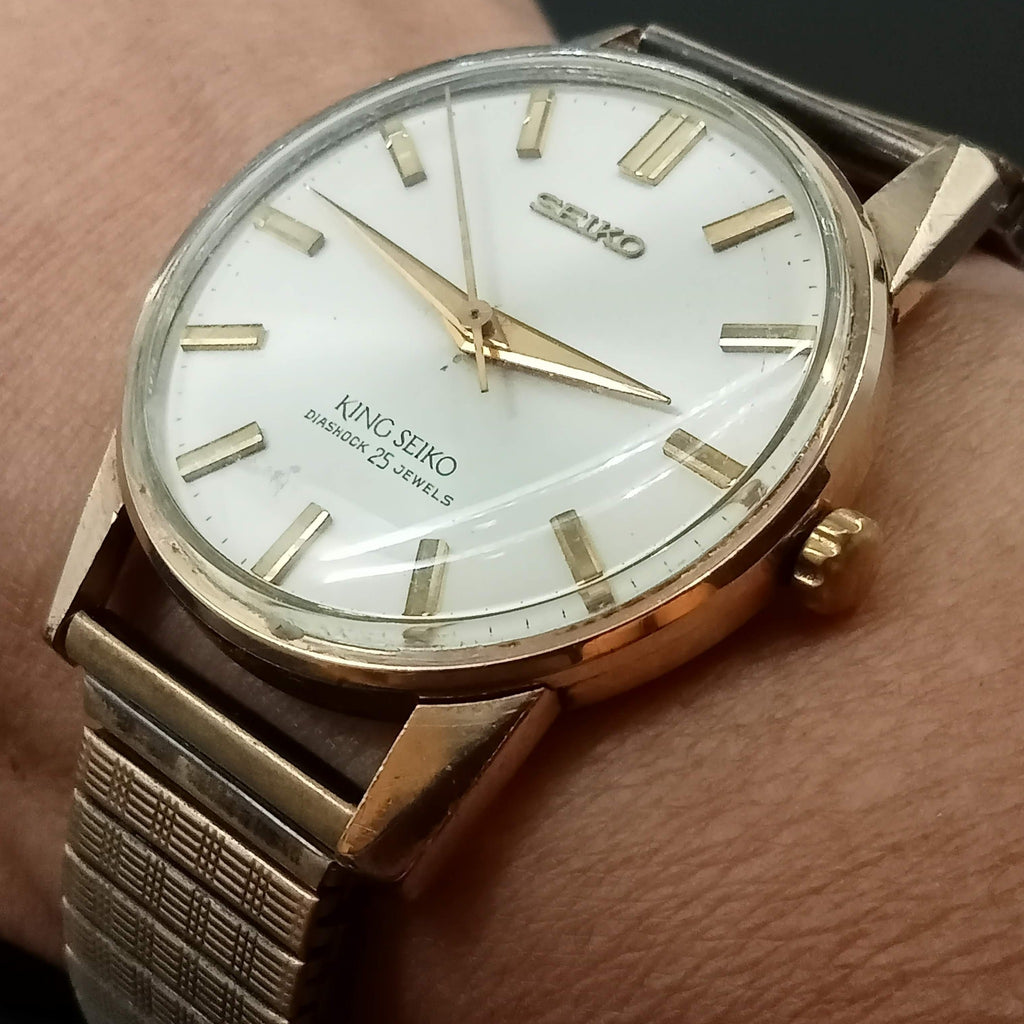 Birthday Watch March 1971! Seiko King 44-2000AD DAINI 25J Mechanical Watch (OH)