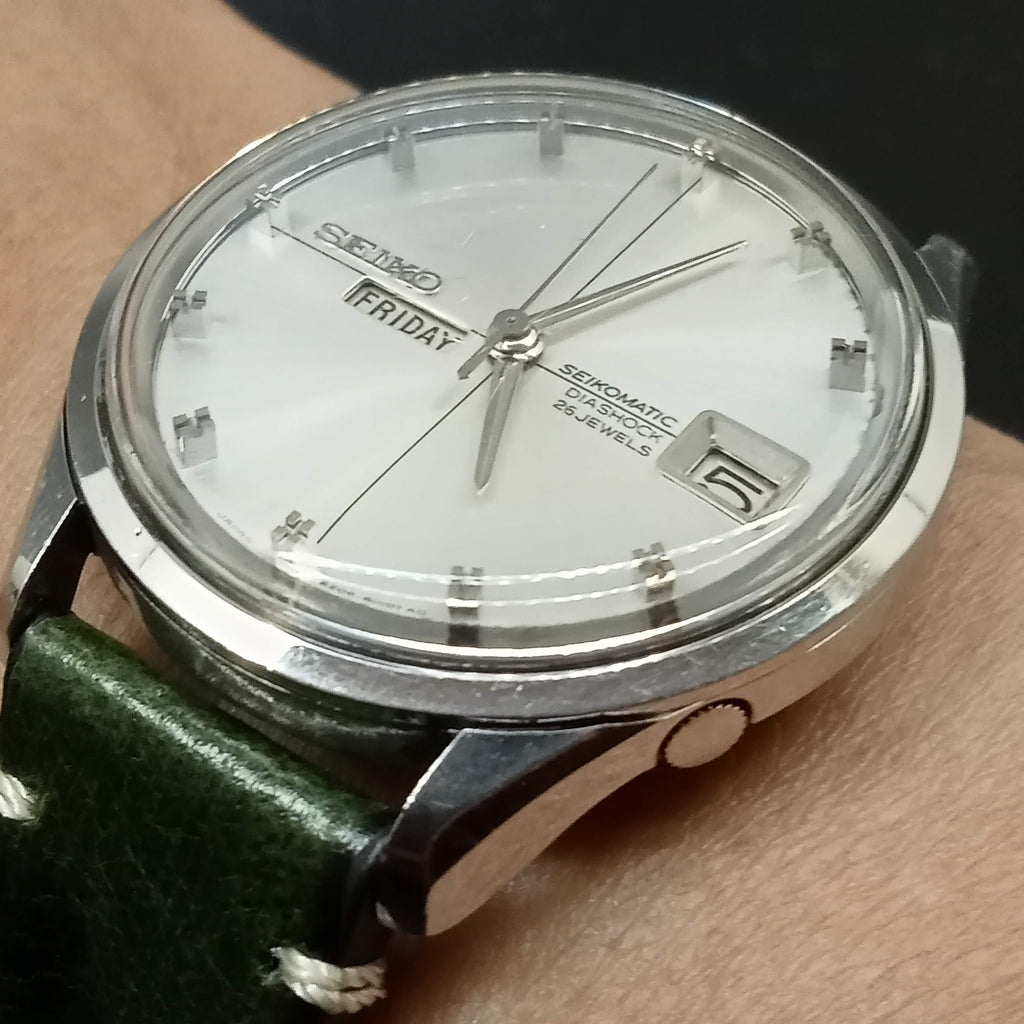 Birthday Watch March 1966! Seiko 6206-8010 Seikomatic SUWA 26J Automatic Watch (OH)
