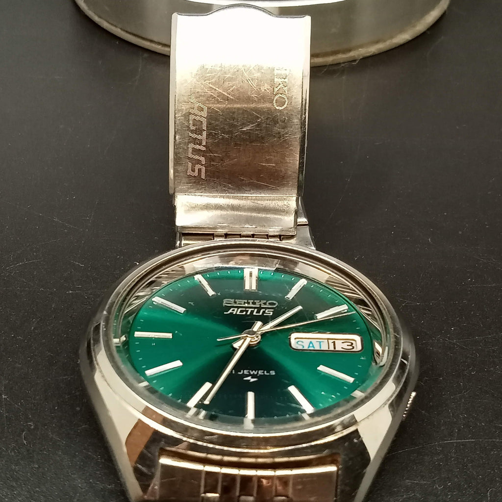 RESTORED! Birthday Watch October 1977! Seiko Actus 7019-7060