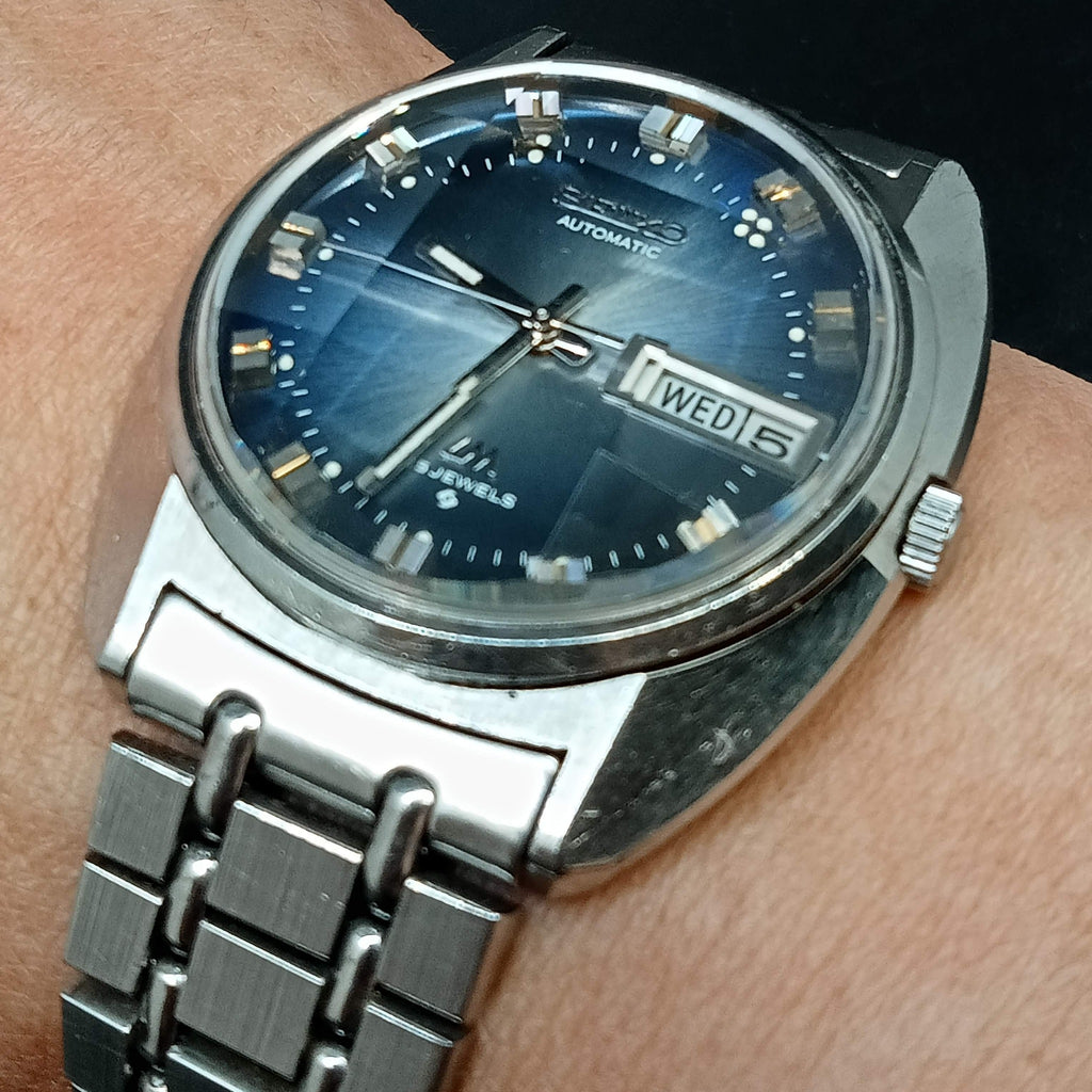 Birthday Watch March 1973! Seiko 5606-7230 Lord Matic SUWA 25J Automatic Watch (OH)