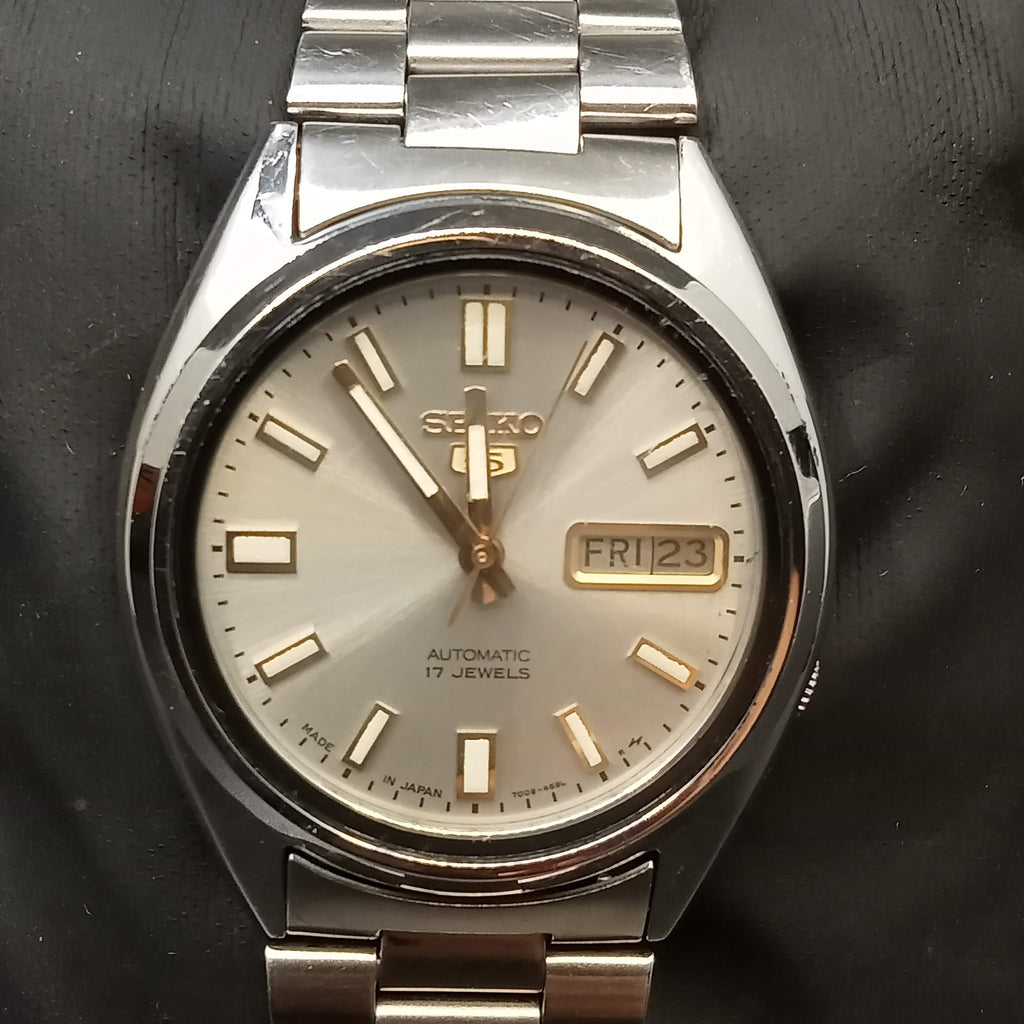 Birthday Watch March 1985! Seiko 5 7009-3041 DAINI 17J Automatic Watch (OH)