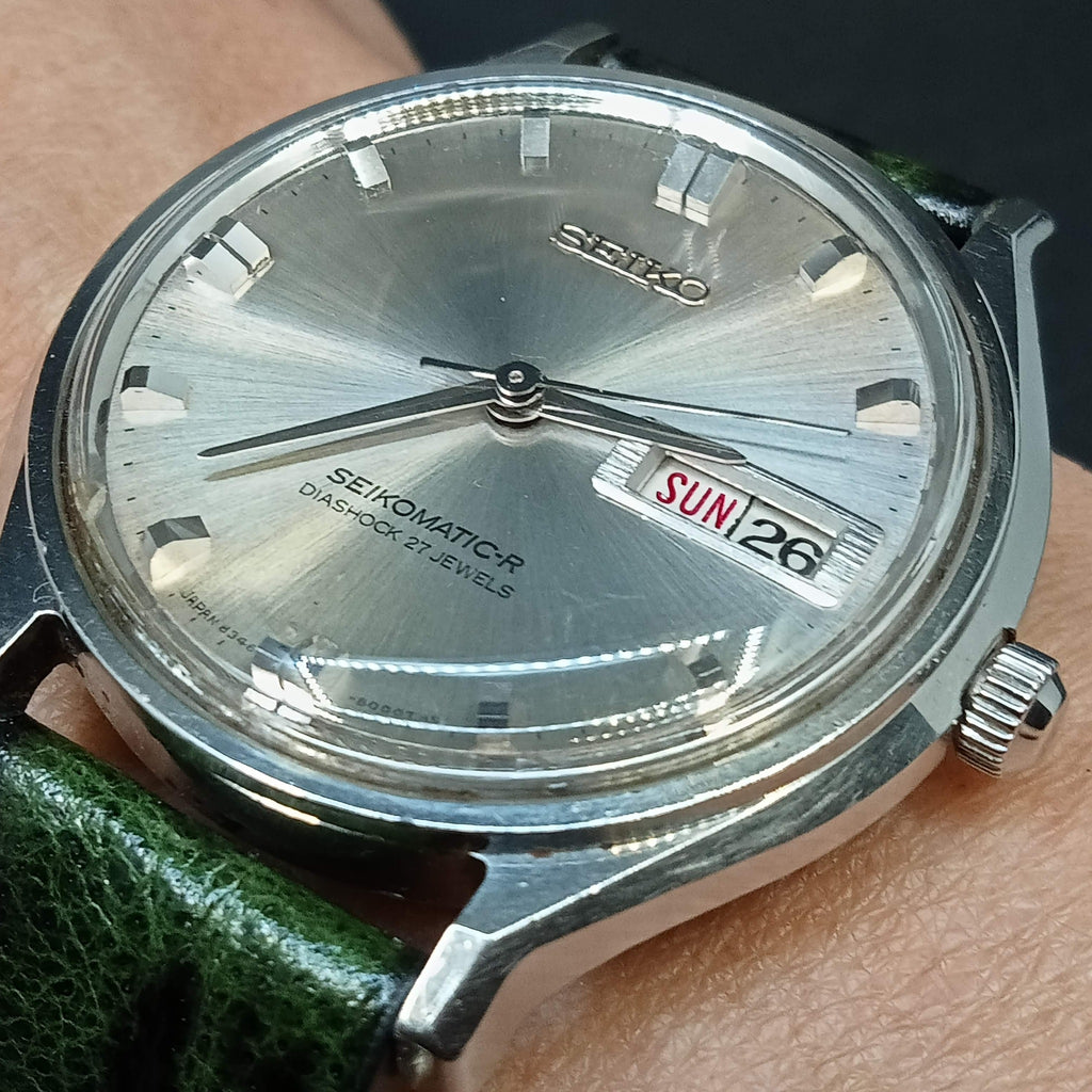 RESTORED! Birthday Watch July 1966! Seiko 8346-8000 Seikomatic-R SUWA JDM 27J Automatic Watch (OH)
