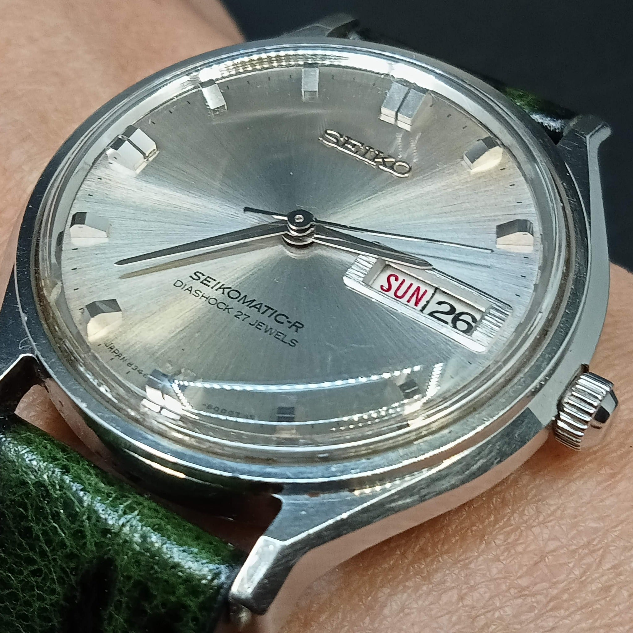 RESTORED Birthday Watch July 1966 Seiko 8346 8000 Seikomatic R