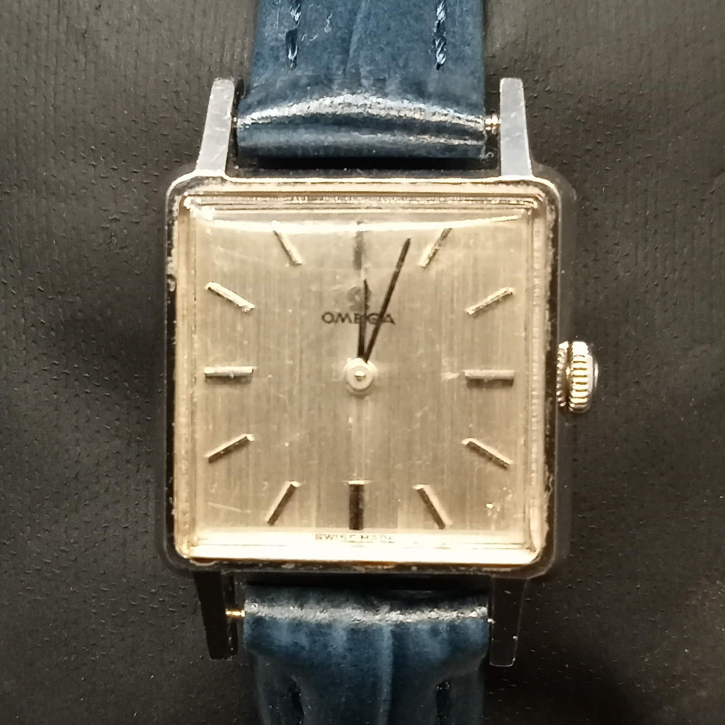 Birthday Watch 1962! Omega Tank Cal 620 Ref: 511.022 Cocktail Dress Ladies 17J Mechanical Watch (OH)
